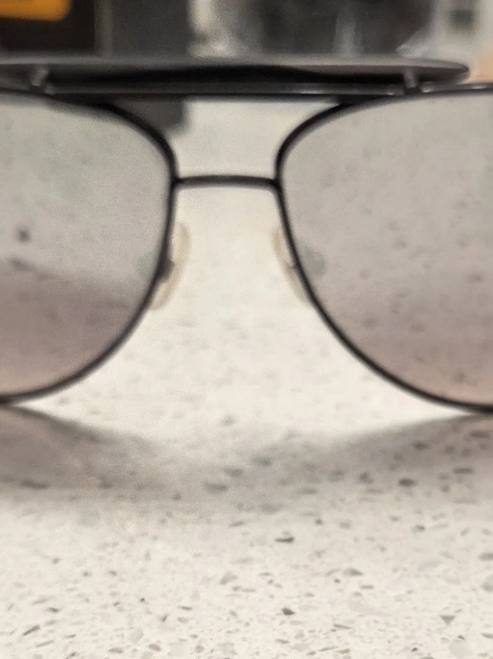 decode Los Angeles Grey TitaniumAviator Sunglasses with Mirrored Silver Lenses.